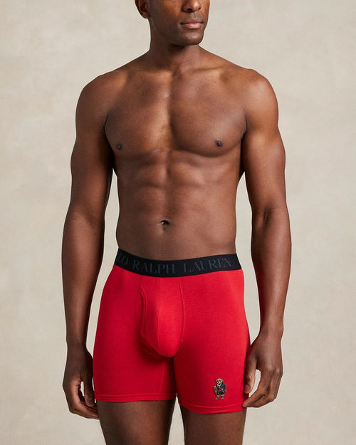 Ralph Lauren 4D-Flex Polo Bear Boxershorts 3er-Pack