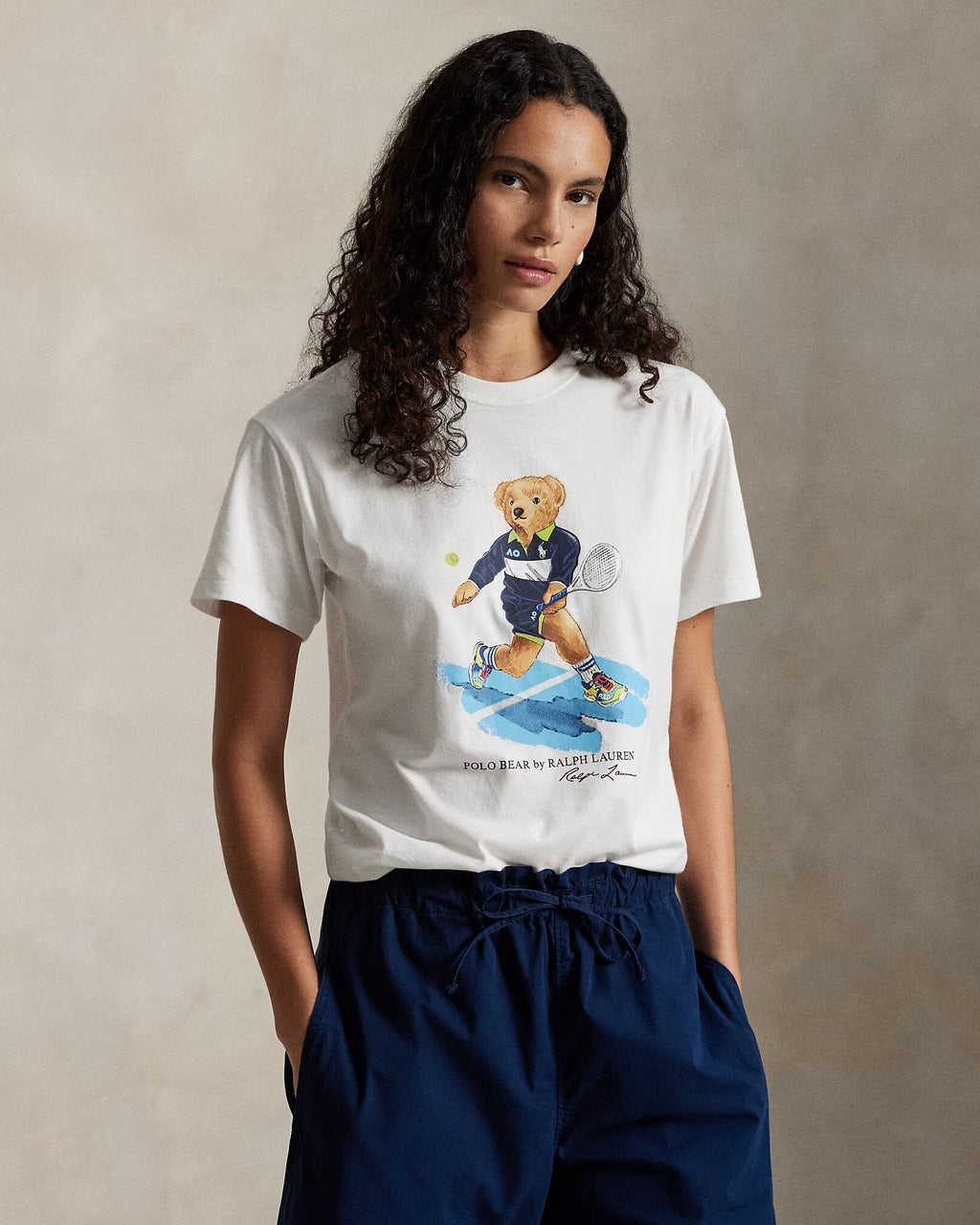 Ralph Lauren Australian Open Polo Bären Jersey T-Shirt