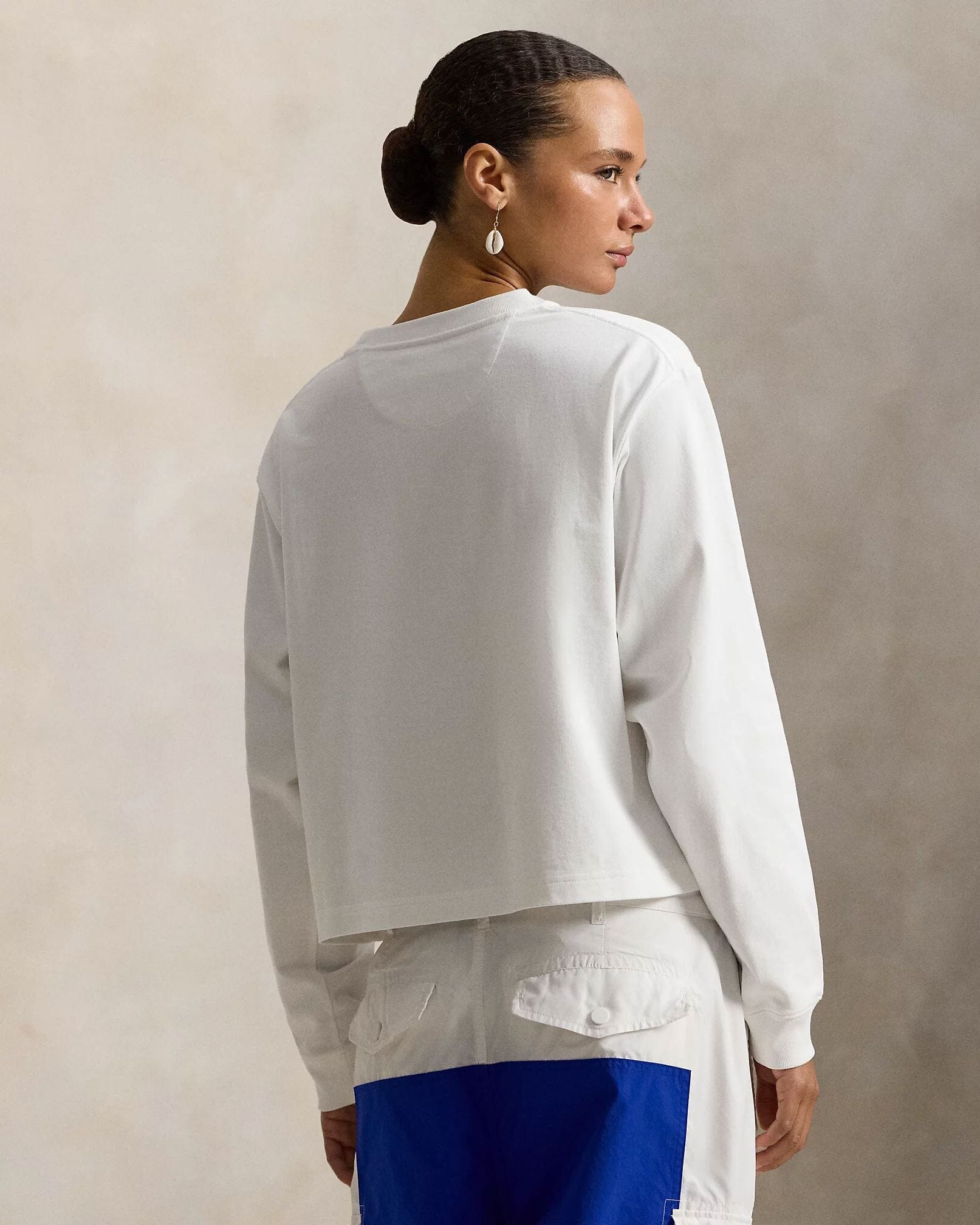 Ralph Lauren Team USA Polo Bear Langarm-T-Shirt